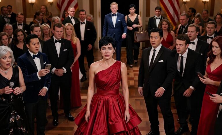 Op ons verlovingsfeest greep mijn toekomstige schoonmoeder de microfoon, beschuldigde me ervan dat ik alleen maar op geld uit was en introduceerde de ‘echte’ bruid van mijn verloofde, terwijl vijftig gasten toekeken. Hij verdedigde me niet – hij bleef gewoon staan. Vervolgens gaf ze de beveiliging opdracht me naar buiten te begeleiden… totdat de deuren van de balzaal openzwaaiden en mijn broer binnenkwam met bonnetjes, berichten en de macht om het Sterling-imperium met één telefoontje te vernietigen.