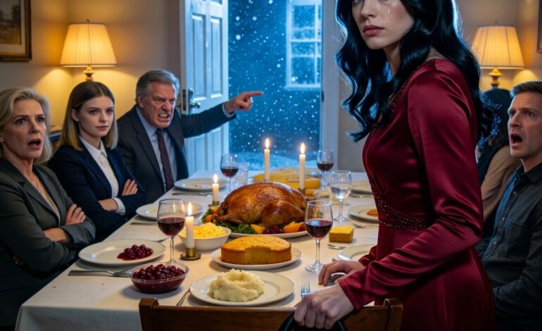 Just a moment… – Tijdens het Thanksgiving-diner zeiden mijn ouders tegen me: “Het is jouw taak om te werken terwijl je zus van het…