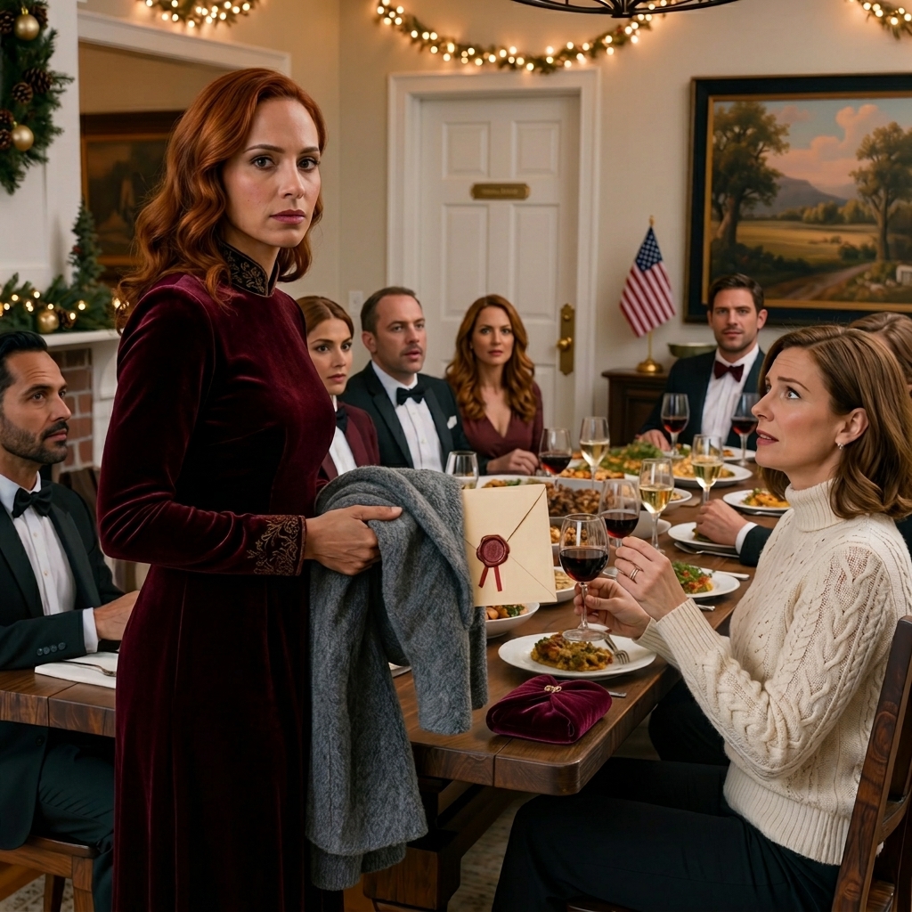 Met Kerstmis daagde mijn zus me uit om een paar dagen te verdwijnen en te bewijzen dat niemand me zou missen – dus ik vertrok zonder een scène te maken, met een verzegelde envelop waarvan ze het bestaan niet wist. Toen ik weken later terugkwam, vertelde mijn familie iedereen dat ik “gek was geworden”, terwijl de advocaat van mijn oma een trustfonds van $3,8 miljoen en een huis van $1,2 miljoen op mijn naam aan het overschrijven was…
