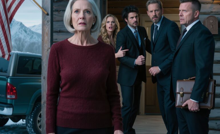 Voor de vijfde keer waren ze “vergeten” me uit te nodigen voor Kerstmis. Ik pakte mijn koffer en ging alleen naar mijn hutje in de bergen. Een week later kwamen ze aan, ervan overtuigd dat ze zoals altijd naar binnen konden. Maar toen de deur openging, zagen ze een politieagent, de camera’s die draaiden… en mijn advocaat die op hen wachtte. En op dat moment… werden ze bleek.