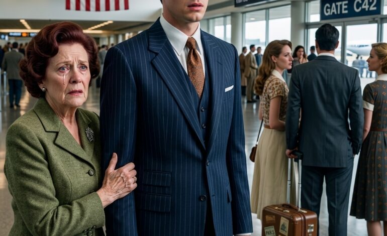 Mijn oma gaf 30.000 dollar uit om met onze familie mee te gaan op reis door Europa. Maar op het vliegveld zei mijn vader: ‘Ik ben je ticket vergeten, ga maar gewoon naar huis.’ De manier waarop iedereen haar blik vermeed, vertelde me dat het geen vergissing was. Ik bleef bij haar. Drie weken later kwamen mijn ouders terug – en de hele familie verstijfde, alsof ze hun adem inhielden, toen ze me naast een man zagen staan. Want…