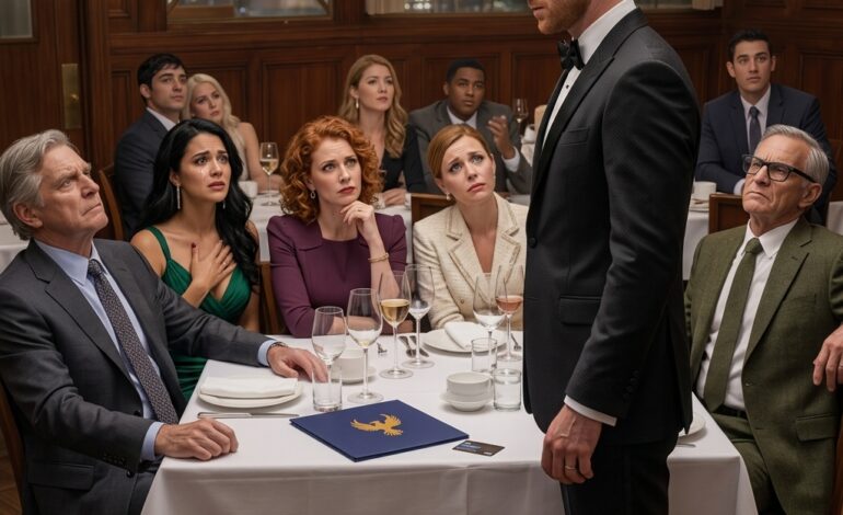 Mijn eigen vader zei: “We hadden gewild dat je nooit geboren was.” Ik keek hem recht in de ogen en antwoordde: “Wens vervuld. Leef je leven alsof je zoon, Chris, nooit heeft bestaan.” Het hele restaurant werd stil.