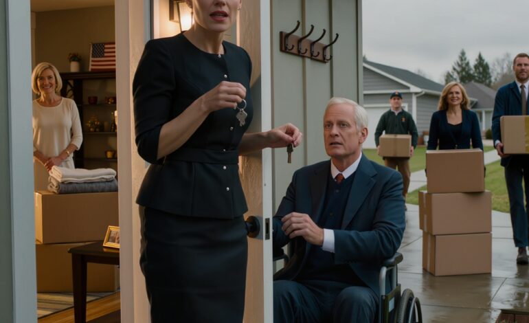 Na de diensttijd van mijn man zag ik mijn schoonouders intrekken. Mijn schoonmoeder zei: “Dit is nu van ons.” Maar…