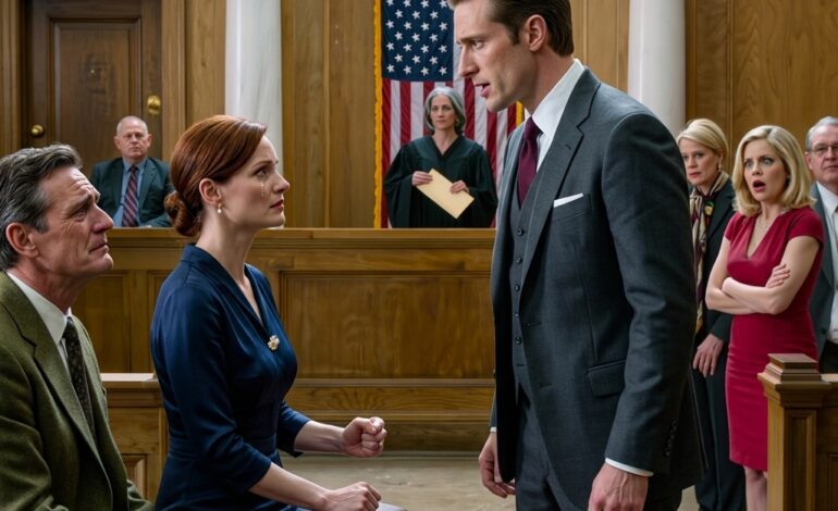 Tijdens mijn scheidingszitting sprak mijn man alsof het al voorbij was, totdat de rechter mijn envelop hardop voorlas