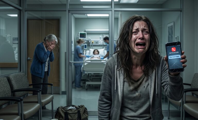 Mijn dochter verkeerde in kritieke toestand en het enige antwoord van mijn broer was een duim omhoog. Niemand kwam opdagen. Een maand later, terwijl ik…