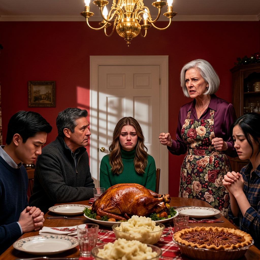Tijdens het kerstdiner kondigde mijn moeder aan: “Vanaf januari betaal jij de hypotheek van je zus. Ze heeft kinderen.” Mijn vader voegde eraan toe: “Familieoffers.” Ik knikte en zei: “Ik betaal verder niets meer.” Die dag begon het leven van mijn zus in elkaar te storten.