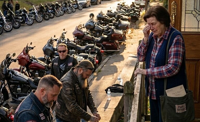 Elke zomer zette ze in stilte koud water neer voor passerende fietsers, een kleine daad van vriendelijkheid waar niemand vragen over stelde. Pas later ontdekten mensen de hartverscheurende reden achter haar ritueel