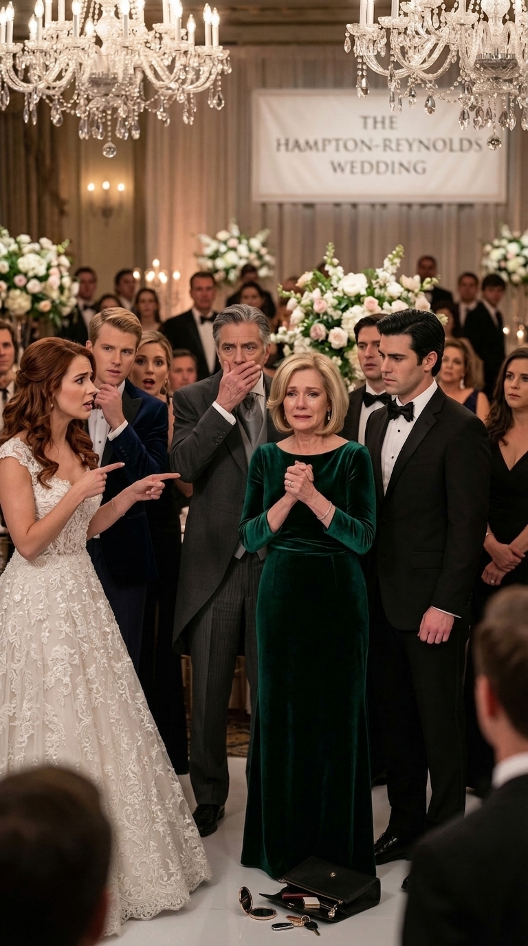 I paid for my son’s Boston wedding down to the last candle, and his new wife pointed at me and joked to her wealthy relatives, “This is the clingy mother-in-law we’re stuck with,” then everyone laughed… until her father’s face drained of color and he whispered, “This can’t be… you’re—”