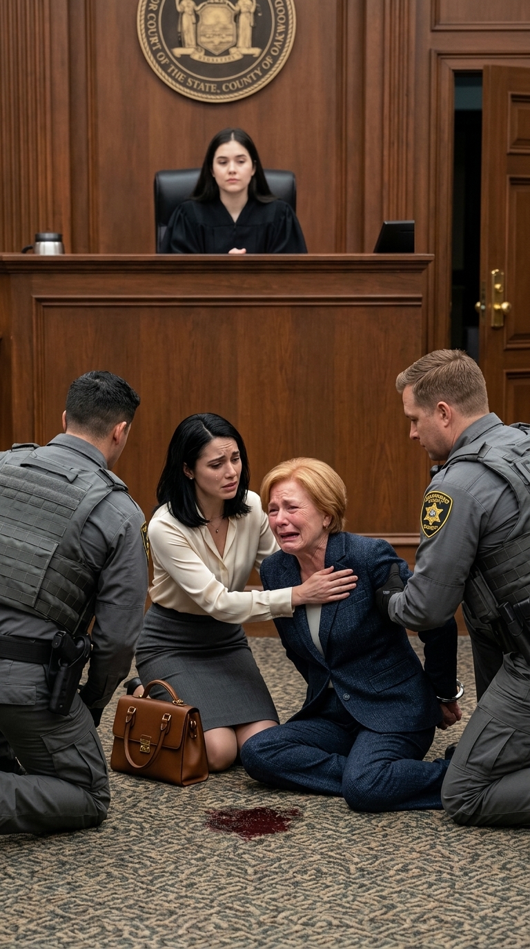 I never told my parents I was a federal judge. To them, I was still the “dropout failure,” while my sister was the golden child. Then she took my car and committed a hit-and-run. My mother grabbed my shoulders, screaming, “You have no future anyway! Say you were driving!” I stayed calm and asked my sister quietly, “Did you cause the accident and flee?” She snapped back, “Yes, I did. Who would believe you? You look like a criminal.” That was enough. I pulled out my phone. “Open the court,” I said. “I have the evidence.”