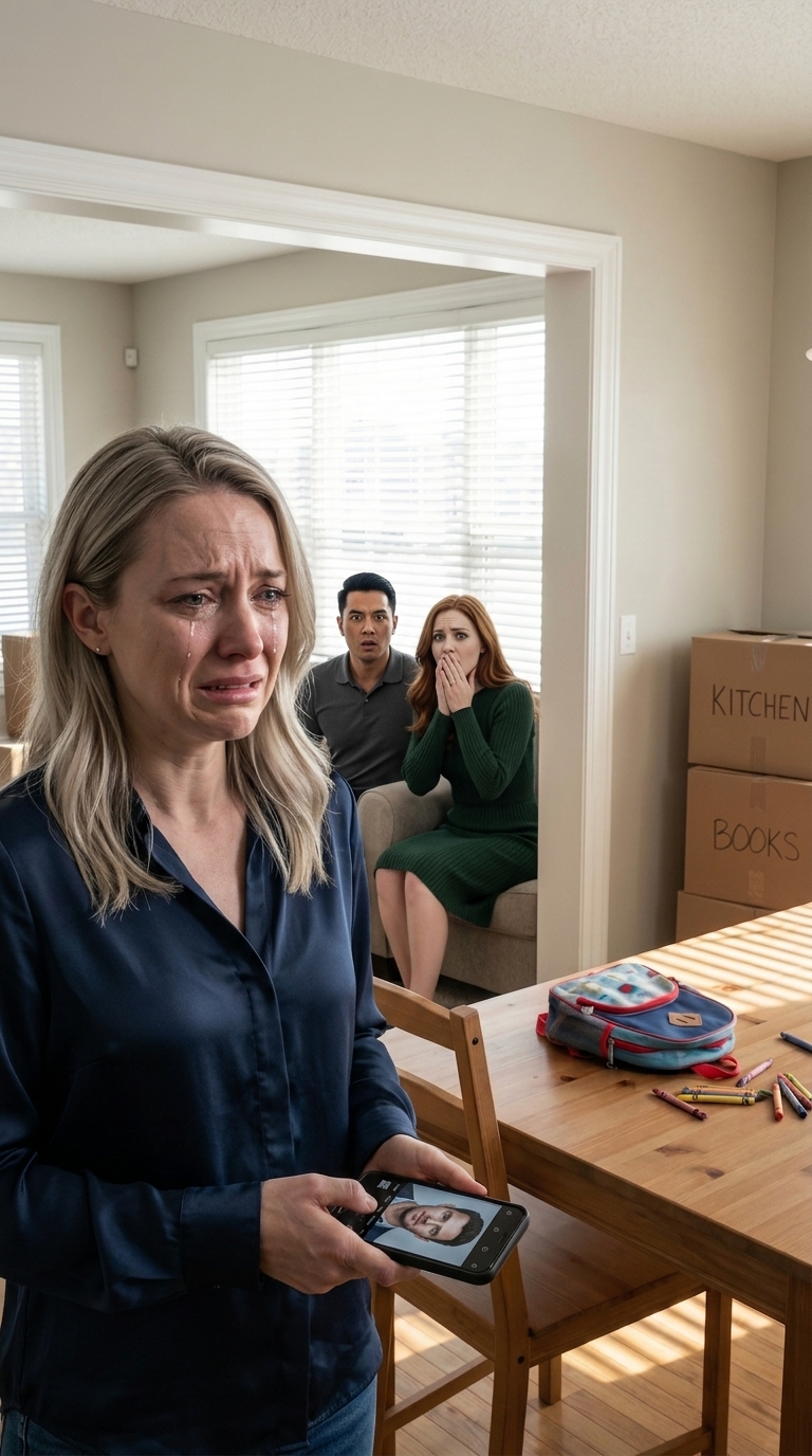 Three days after we moved in, my phone rang. “Emma?” a man whispered. “I’m the previous owner. I forgot to remove a camera… it was still connected to my phone.” My stomach dropped. “A camera—where?” His voice cracked. “I saw your husband. On your couch. With his girlfriend. While you were out with your daughter.” The front door clicked open behind me… and Mark walked in smiling.