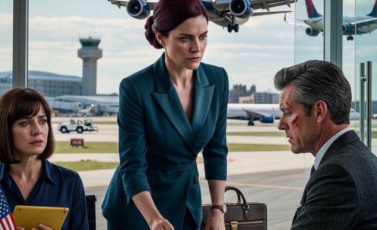 Na tien jaar de routes te hebben gevlogen die Morrison Aviation overeind hielden, werd ik ontslagen door de zoon van de CEO, omdat zijn vriendin, een influencer, mijn baan wilde hebben. Ik schoof mijn badge over tafel en zei: “Je hebt 30 minuten.” Tegen de tijd dat ik bij een restaurant aankwam voor een kersentaartje, knipperden de schermen rood en belde de oprichter vanuit zijn herstelkamer, smekend of ik kon redden wat zijn zoon had vergokt.