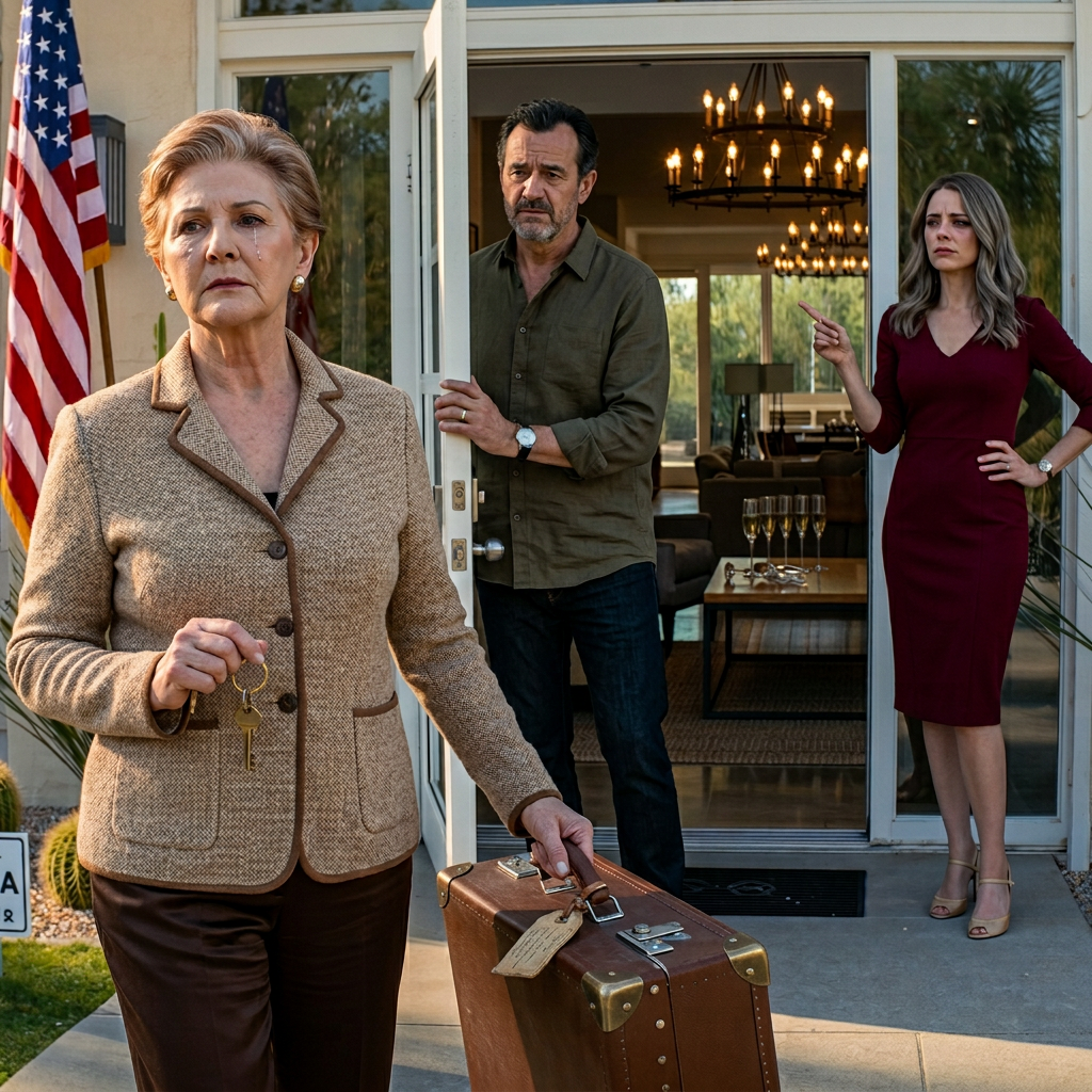 When I inherited 35 million dollars, I wanted to see my son’s true colors. I called him and said I’d lost everything and needed a place to stay. He replied, “Sure, Mom, come over!” But when I showed up the next morning with my bags… I almost passed out.