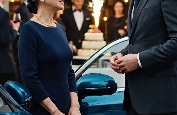 Ik kwam aan op de 18e verjaardag van mijn kleindochter, maar mijn zoon zei: “Kom alsjeblieft niet binnen.” En de envelop in mijn tas bleef dicht.