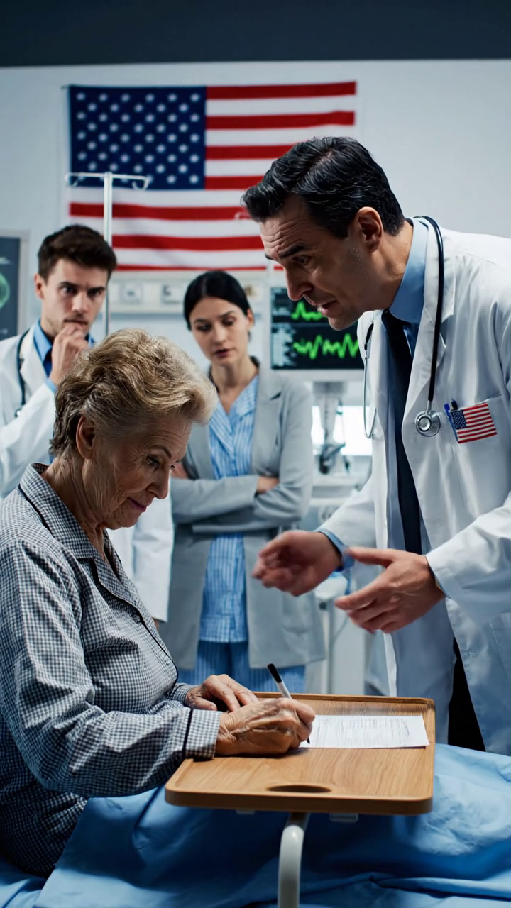 Right after my diagnosis, my son and daughter-in-law wanted me to sign the house over to them and rearrange all my savings, leaving only the medical costs behind as some kind of “favor.” The doctor begged me to fight back, but I just said, “Fine. Do it your way.” I signed every document right there at the hospital. They smiled like they’d won… until the lawyer walked in and froze when he saw what I’d already put in place.