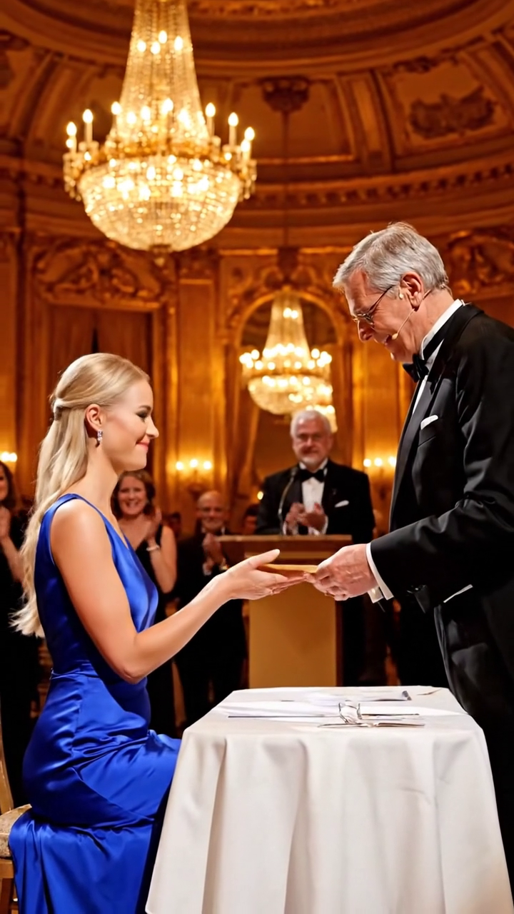 Mijn hele leven hebben mijn ouders me bestempeld als ‘de reserve’ en alles op alles gezet voor de Harvard-droom van mijn zus. Tijdens haar afstuderen beloofde mijn vader haar een Tesla en een landgoed van 13 miljoen dollar, alsof ik er niet eens was. Toen kwam er plotseling een vreemde naar mijn stoel, drukte een envelop in mijn handpalm en zei: ‘Lees eerst pagina twee.’