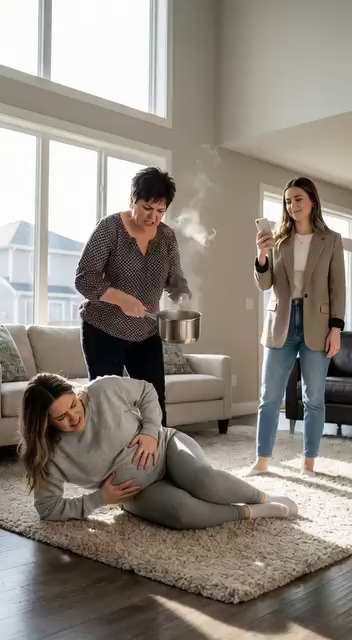 Een momentje… – “Ik was zes maanden zwanger toen mijn schoonmoeder de pan oppakte en zei: ‘Dit zal je leren mijn zoon te…