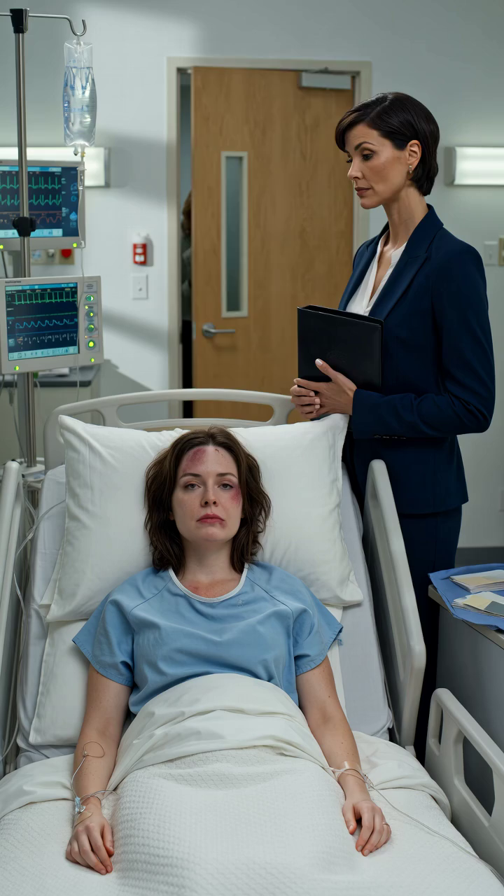 Een momentje… – In het eerste sms’je dat mijn moeder me stuurde toen ik op de spoedeisende hulp lag en inwendig bloedde, stond…