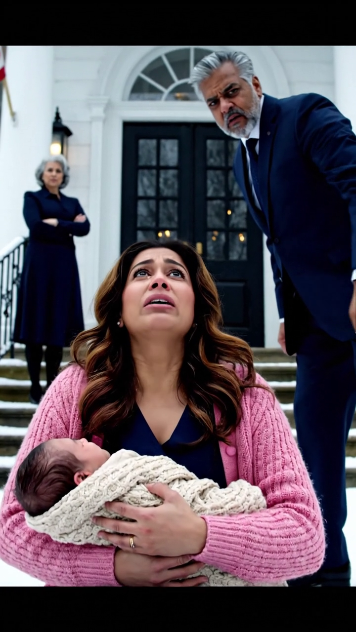 My in-laws and my husband forced me and my baby to leave the house in the middle of the falling snow to protect his new mistress, not knowing I had just inherited 2.3 billion dollars from my grandfather — and within 24 hours, I turned their lives completely upside down.