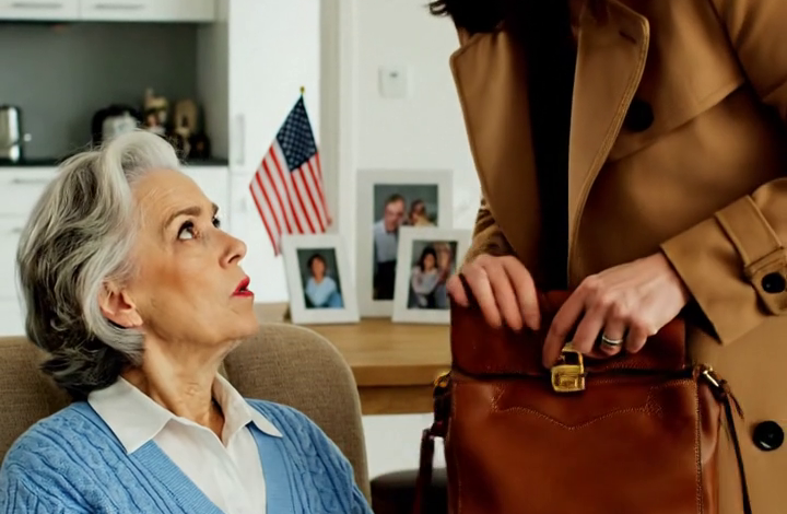 Mijn dochter gleed mijn tas van mijn schouder in mijn eigen keuken, stopte mijn bankpas in haar telefoonhoesje en zei: “Die heb je niet meer nodig,” alsof ik al half dronken was. Dus voor de middag nam ik de bus naar het filiaal op Main Street en wisselde ik het enige wat ze stiekem dacht te kunnen meenemen.