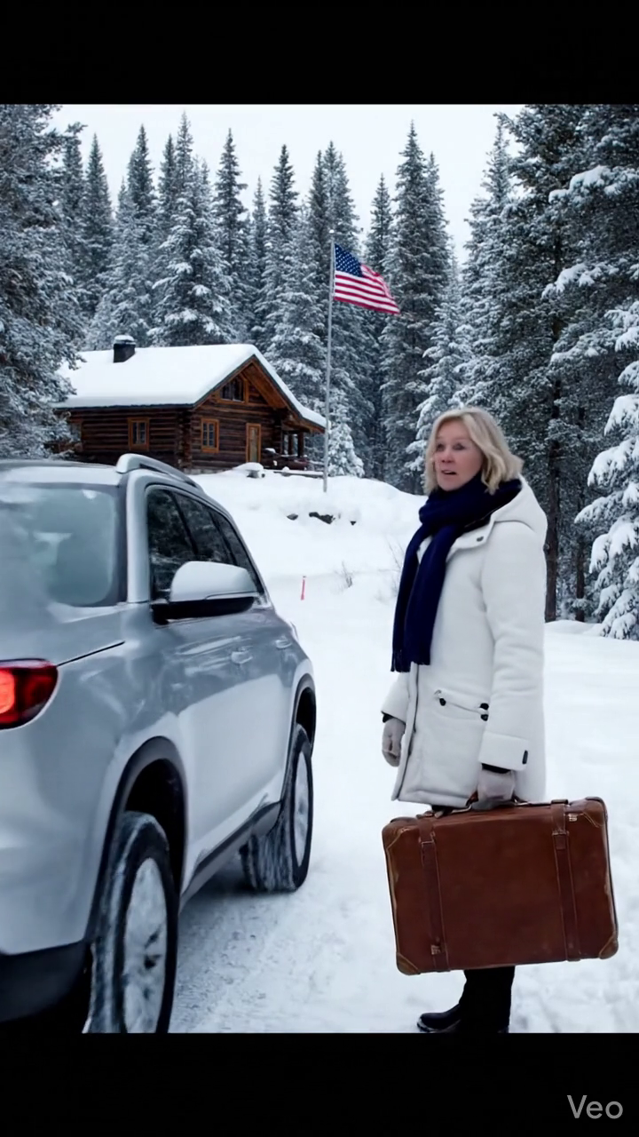 My son left me in a snow-covered cabin and took my money—without realizing what was waiting for him. “There’s firewood and enough food for two weeks,” he said. “I’m going to the Maldives with my wife—and I’m taking all your savings.” He left me out there, far from the city, while his wife quietly took my phone. From the car window, she even called back, “Oh, and I changed the locks on your apartment!” I watched them drive away… and smiled. He had no idea what surprise was waiting for him at the airport.