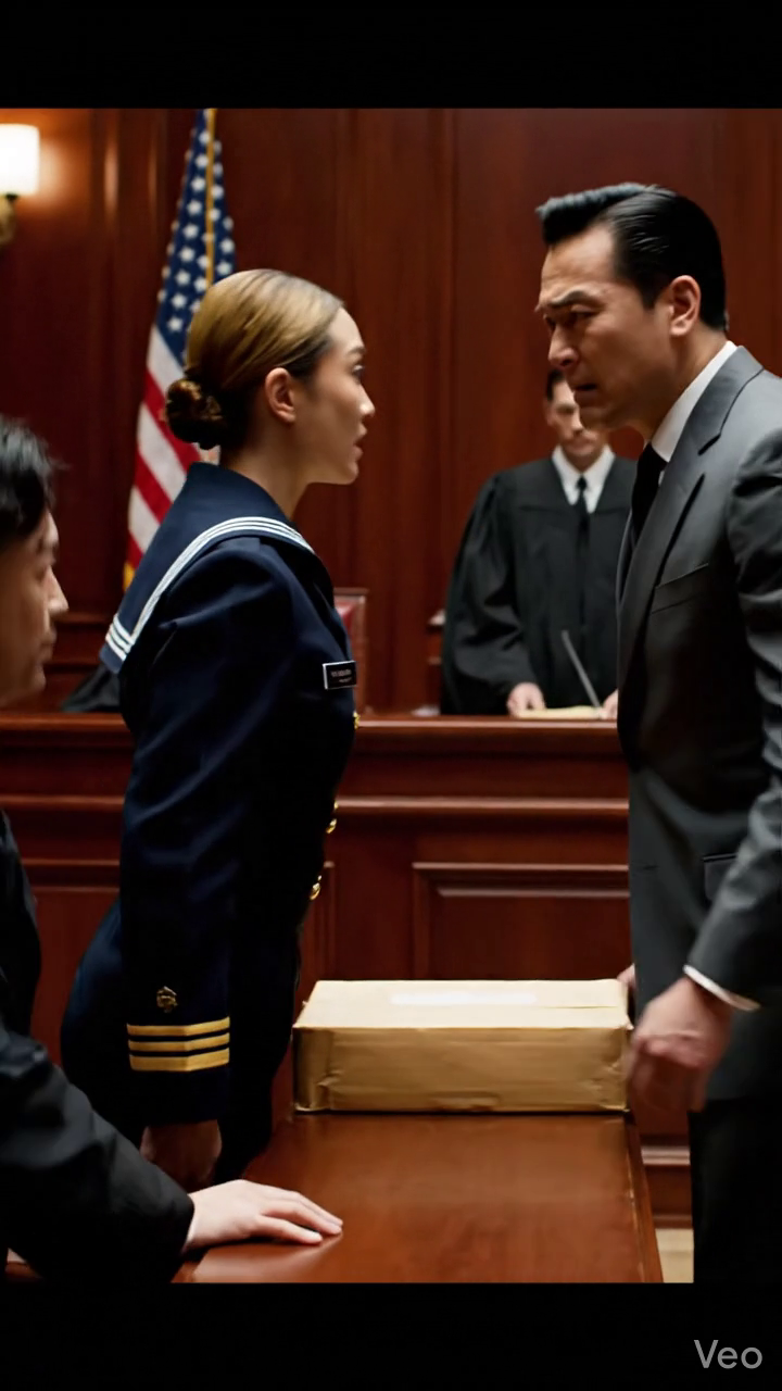 In Court, Dad Said Mom Would Leave With Nothing And Expected The Room To Agree. I Stood, Took Off My Navy Cap, And Asked The Judge To Open One Envelope. His Expression Changed After THREE QUIET LINES