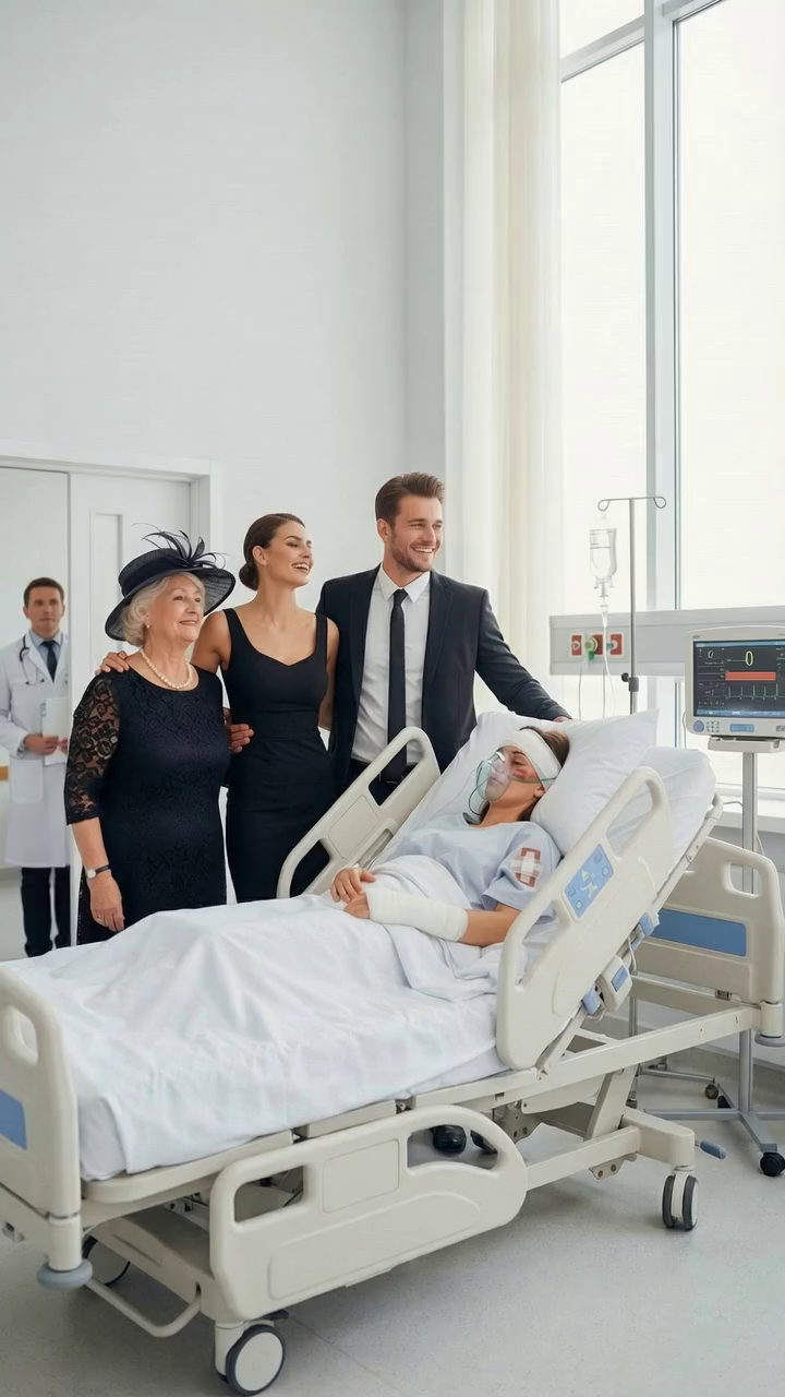 Een momentje… – Ik hoorde mijn man fluisteren: ‘Eenendertig dagen, en alles wat ze bezit is van ons’, terwijl ik bevroren op het…