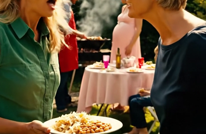 Op de ochtend van de babyshower van mijn kleinkind in een buitenwijk van Columbus, stuurde mijn schoondochter me een berichtje dat ik niet te vroeg moest komen. Vervolgens hing ze een bordje op met de mededeling dat ik de zij-ingang moest gebruiken, alsof ze hulp nodig had bij de voorbereidingen, ook al werd de hypotheek van dat huis al 14 maanden van mijn rekening afgeschreven. Ik maakte geen ruzie, ik droeg de cadeaus gewoon naar binnen met een kleine glimlach… want sommige lessen leer je beter op maandagochtend en de bank