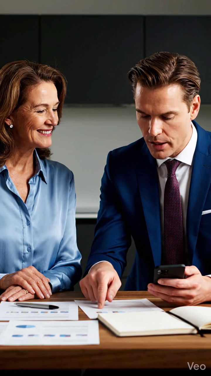 Toen ik belde om hen te feliciteren met de zwangerschap, lachte mijn schoondochter: “Ach schat, we vertellen je niets meer. Maak gewoon de aanbetaling voor het penthouse over en doe niet zo veeleisend.” Ik bedankte haar en nam afscheid. 48 uur later stuurde ik hen een envelop waardoor mijn zoon snikkend op zijn knieën smeekte