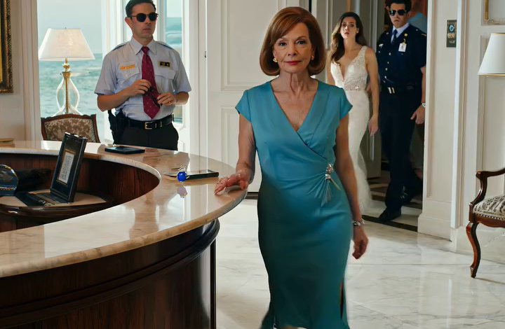 During a family vacation at a beach hotel, my daughter-in-law yelled at the receptionist: ‘Don’t talk to the old lady, she’s just a maid’, while my son laughed beside him, not realizing that I was the silent owner of the entire hotel. My next action stunned him… the shrewish girl was equally stunned.