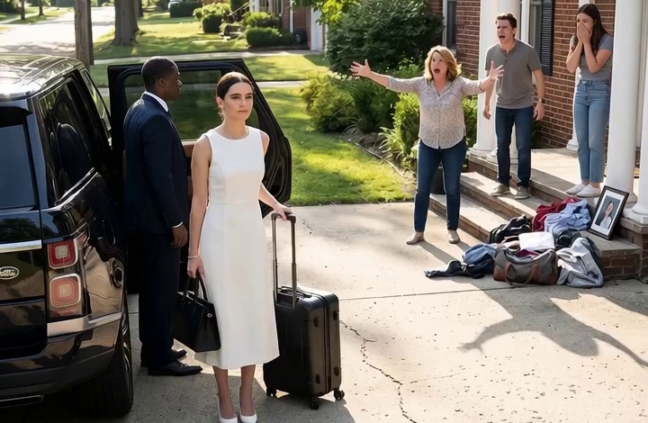 Een momentje… – Terwijl mijn man op een lange zakenreis ging, gooide mijn schoonmoeder alle spullen het huis uit. ‘Anna’s vriend heeft ruimte…