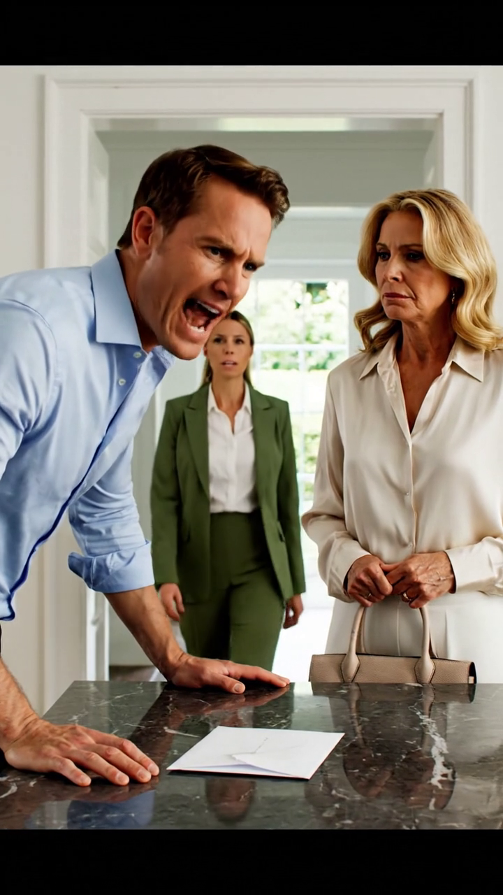 Mijn zoon gooide de schuld van zijn vrouw van $300.000 op mijn aanrecht en zei: “Ik heb het geld morgen nodig, mam. Stel me niet teleur.” Ik zei dat het goed was. Toen hij terugkwam voor het geld, was mijn deur op slot en lag er alleen een envelop op de veranda. Spotlight8
