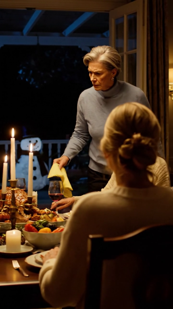 Google Translate – Midden in het kerstdiner kookte ik bijna zelf, mijn zoon wees recht naar de deur en zei tegen mama dat…
