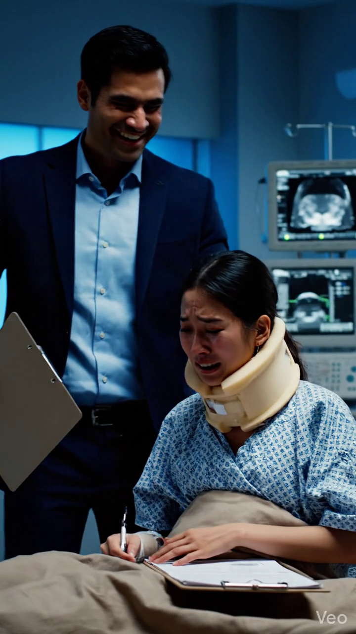 My husband dropped the divorce papers onto my ICU blanket and said, ‘Sign it. I want a perfect wife, not a burden in a wheelchair.’ I signed before he finished smiling. Then he leaned closer and whispered, ‘Pay the hospital bills yourself.’ I looked him dead in the eye and said, ‘Okay.’ He thought he had destroyed me in that moment. He had no idea what was coming next.