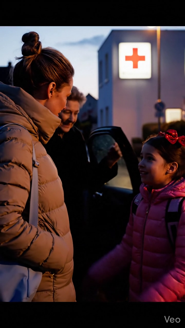 Mijn zesjarige dochter en ik waren in een opvanghuis voor gezinnen toen er een zwarte sedan stopte… Mijn grootmoeder – de rijkste van onze familie – zag ons en vroeg: ‘Waarom zijn jullie niet terug in het huis aan Hawthorne Street?’ Ik verstijfde. ‘Welk huis?’ Drie dagen later liep ik een familiebijeenkomst binnen – en mijn ouders stonden stokstijf stil, het wijnglas in de hand van mijn vader gleed uit zijn hand…