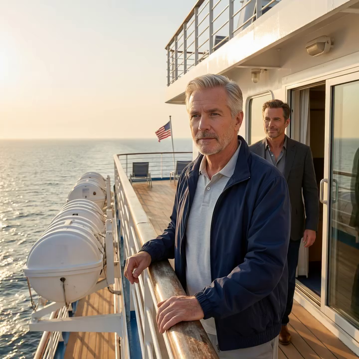 My son sent me on a cruise to “relax,” but right before boarding, I found out the ticket was one-way… I simply nodded in silence and said, Okay—if that’s what you want. From that moment on, I knew what I’d do next—play by his “rules,” but on my terms.