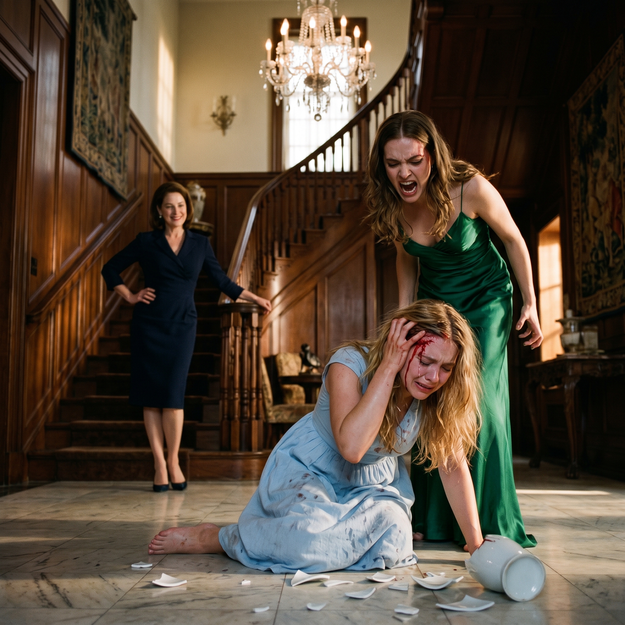 My sister smashed a vase over my head because I got compliments at church—and my mom just laughed while I bled. – Royals