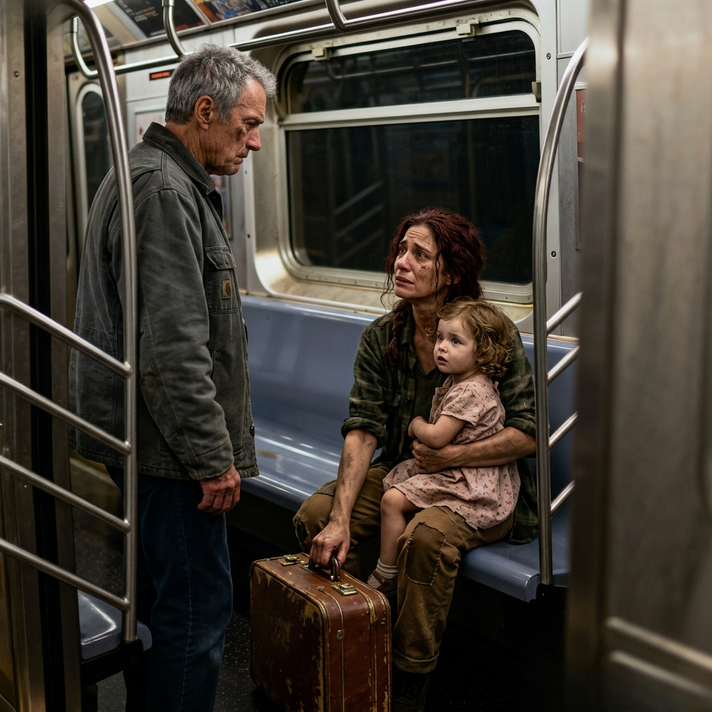 I saw my daughter in the metro with her child and asked her: “Why aren’t you driving the car I gave you?” Only then did she tell me that her husband and mother-in-law take her entire salary and are forcing her to sign her apartment over to them, threatening to harm her, my grandchild, and even us. I told her only one thing…