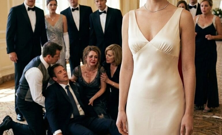 I never told my husband that I secretly bought the company he works for. To him, I was just his “embarrassing, uneducated” wife. At the annual gala, he first introduced me to the CEO as his “nanny” to save face. But an hour later, his sister deliberately poured red wine on my white dress and pointed to the floor, snapping, “Since you’re the help, clean that up.”