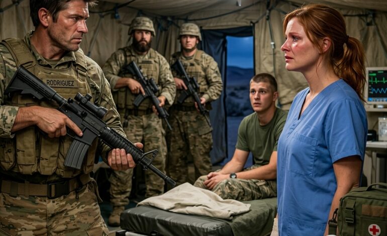 Navy SEALs wisten niet dat hun gevechtsverpleegster een marinier was, totdat gewapende mannen het veldhospitaal bestormden