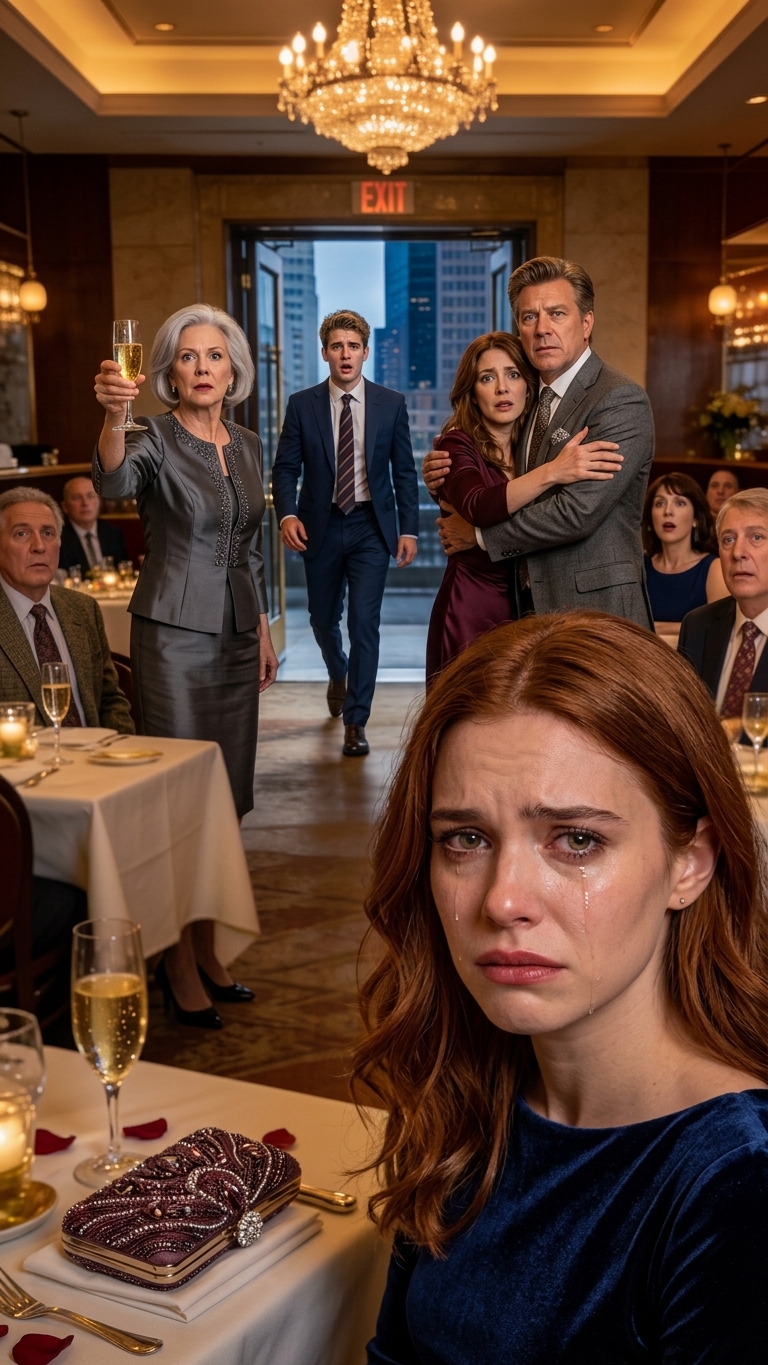 At my husband’s promotion party, my MIL loudly accused me of marrying him for money and sneered, “She won’t get even a weed from my property!” My husband backed her up—until he spotted his boss’s car and rushed to impress him… only to freeze when the boss walked in, hugged me, and said, “How is my daughter?” – Royals