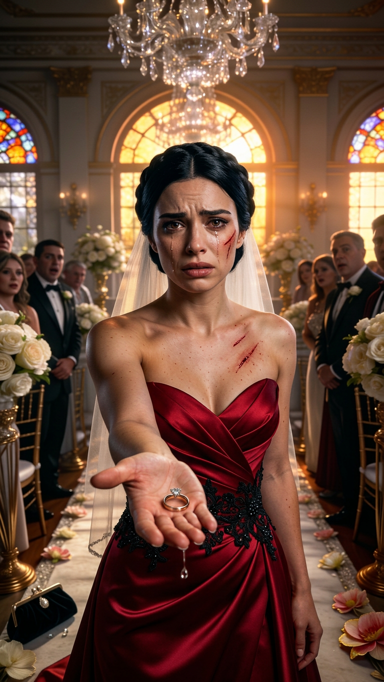 At my wedding, my husband warned he’d call it off unless I obeyed his mother’s orders. I refused. My MIL snapped, “Who are you to disobey me?”—and he slapped me in front of everyone. Then my father stood up and roared, “How dare you touch my daughter. You’re fired, and that house is gone— you have nothing left.” His face went pale. – Royals