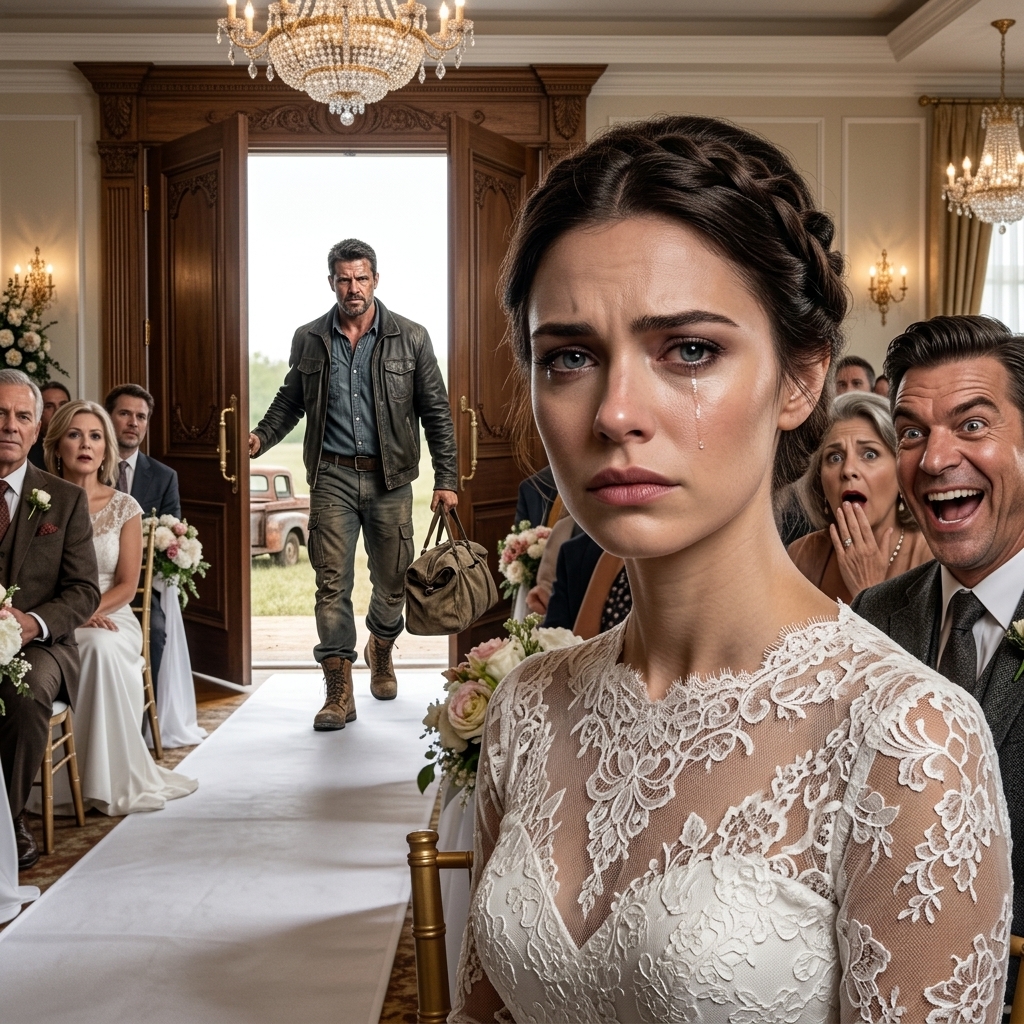Parents shamed me for marrying a farmer while sister got corporate guy. On her wedding day her groom called me dirt. When my husband walked in their face went white.