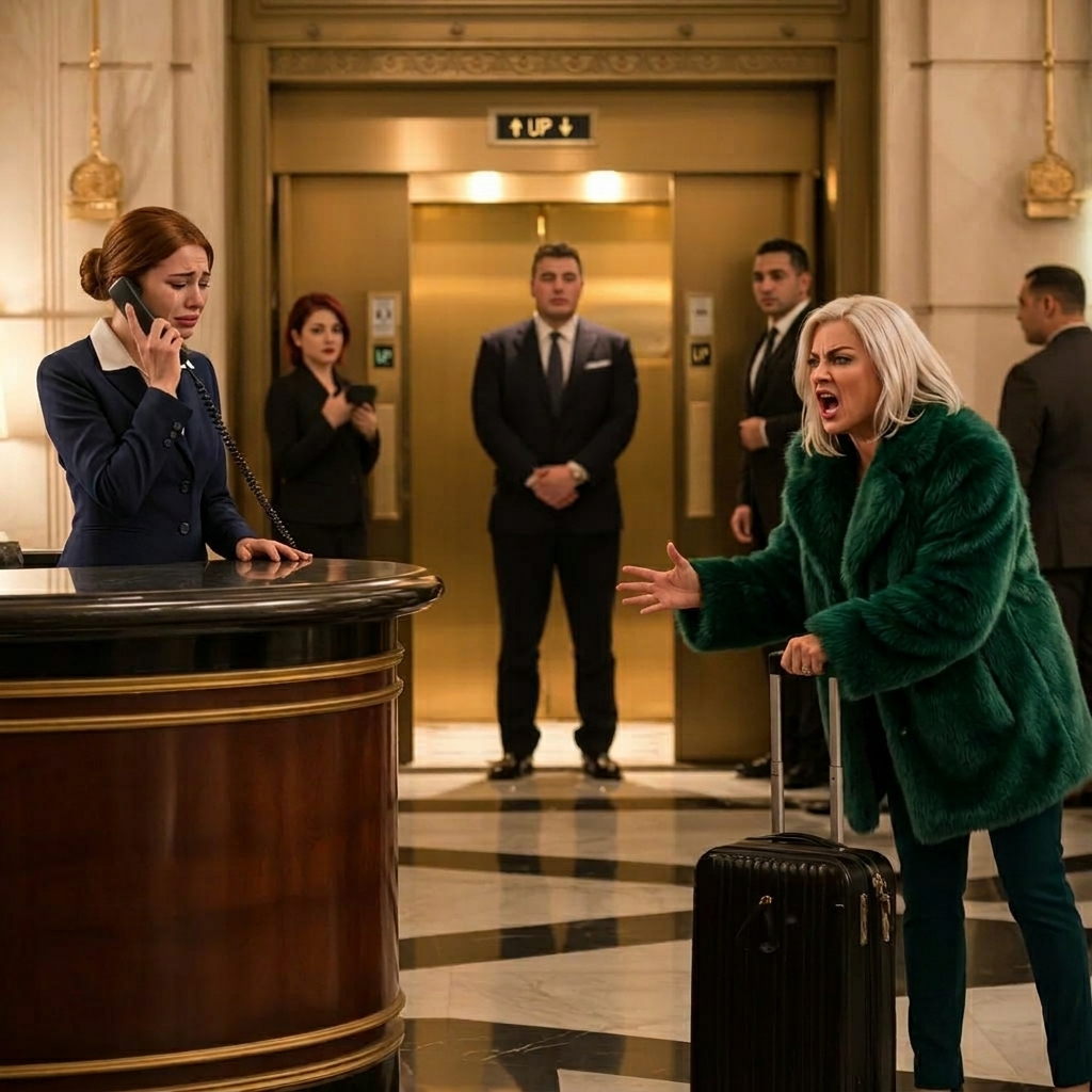 Een gast eiste een presidentiële suite: ‘Mijn verloofde is de eigenaar van dit hotel’, dus ik belde hem: ‘Schat, kom snel!’