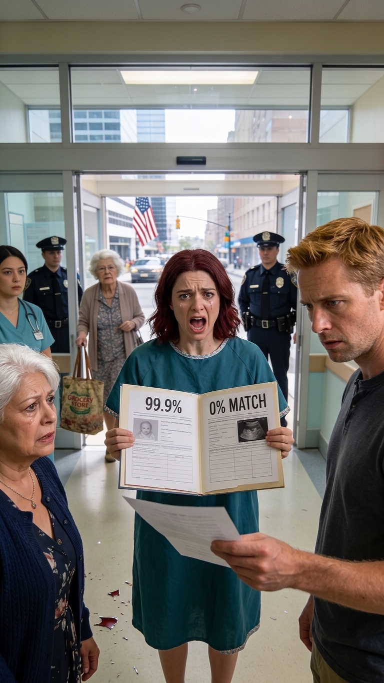 “Prove this baby is really our bloodline!” My Mother-in-law demanded in the delivery room. “Gladly,” I said, ordering tests for everyone. The results: My Husband was 99.9% match to our baby… but 0% match to his ‘parents.’ The real Grandmother walked in with police… – Royals