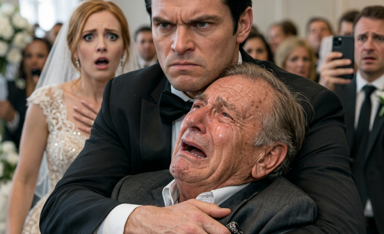 My in laws insulted my father on my wedding day in front of 500 guests. They said, “That’s not a father, that’s trash.” My fiancée laughed. I stood up and canceled the wedding. Then my father looked at me and said, “Son… I’m a billionaire.” My life changed in an instant.