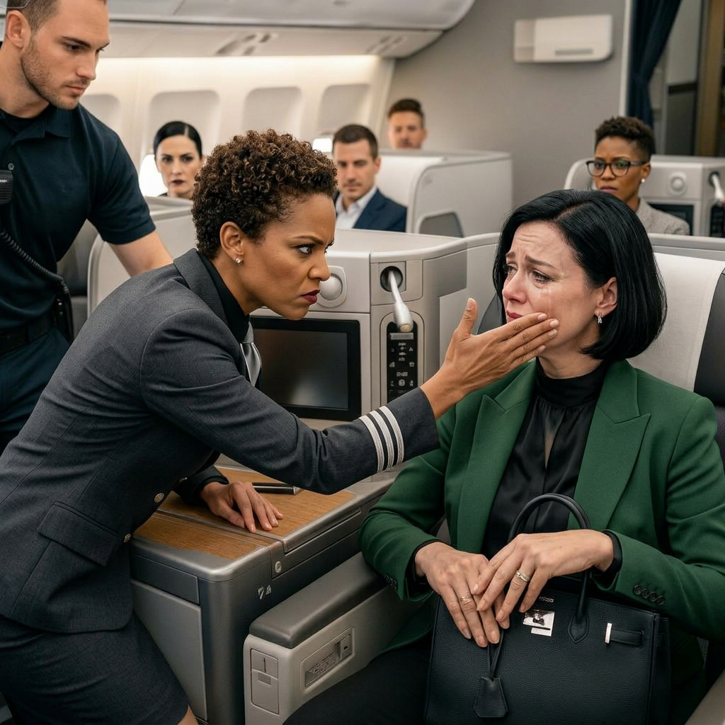 Een stewardess gaf een zwarte CEO een klap in zijn gezicht in haar eigen vliegtuig – 10 minuten later ontsloeg ze zijn hele team