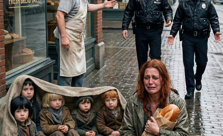 Op een regenachtige ochtend in Portland stal een wanhopige moeder…