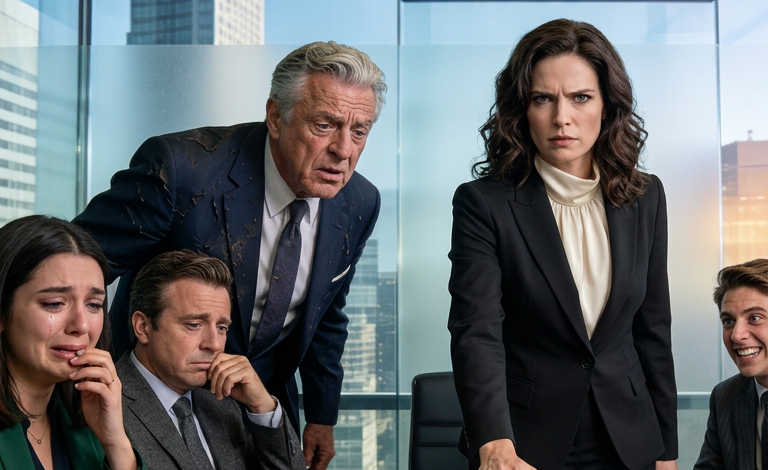 “Don’t Embarrass Us At The Gala,” Dad Warned. “My New Partner Owns Half The City. We Can’t Risk You Saying Something Stupid.” I Replied: “Okay.” Tuesday Morning, His “Billionaire Partner” Entered My Boardroom For A $400 Million Merger Discussion. He Saw My Name On The Door, Then The Wall Street Journal Cover. He Started Screaming, Because…