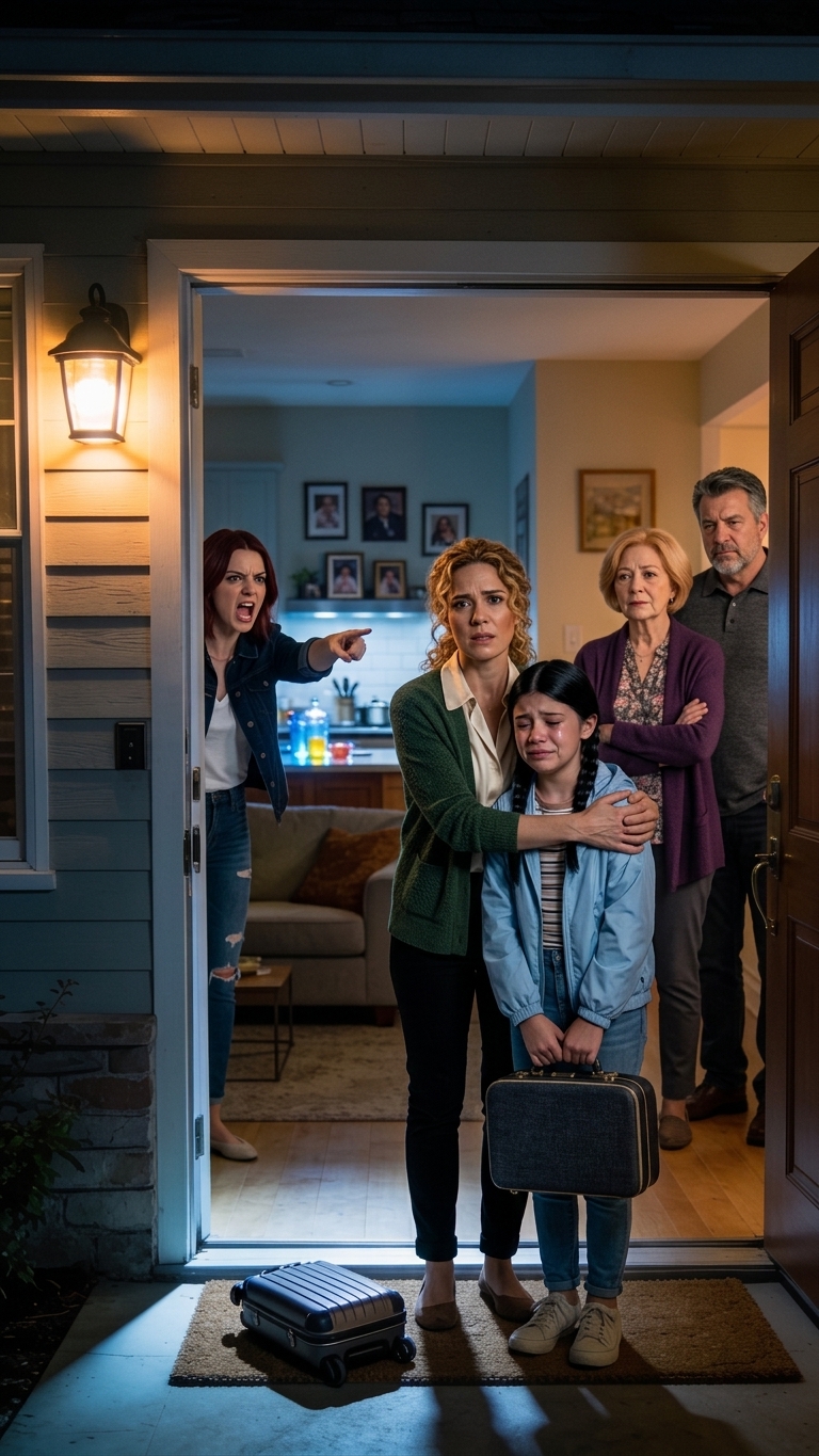 My sister kicked my 12 year old daughter out of my parents’ house while I was on a business trip. I called my mom, and she said we weren’t needed there. So I stopped paying their bills, and now they risk being on the streets…