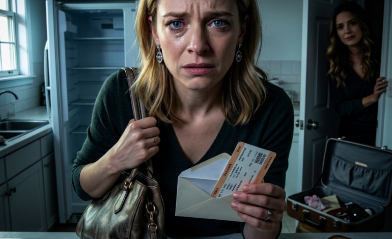 My daughter arrived and found me sitting in darkness: “Mom, why is there no food? You get an $8,000 pension every month!” Suddenly, my daughter-in-law appeared and smugly declared: “I control every dollar she receives!” My daughter removed her earrings… and did something that left her speechless.